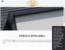 Tablet Screenshot of fiorucciavvolgibili.com